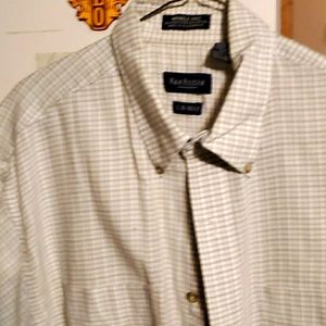 van heusen dress shirt L 16-16 1/2